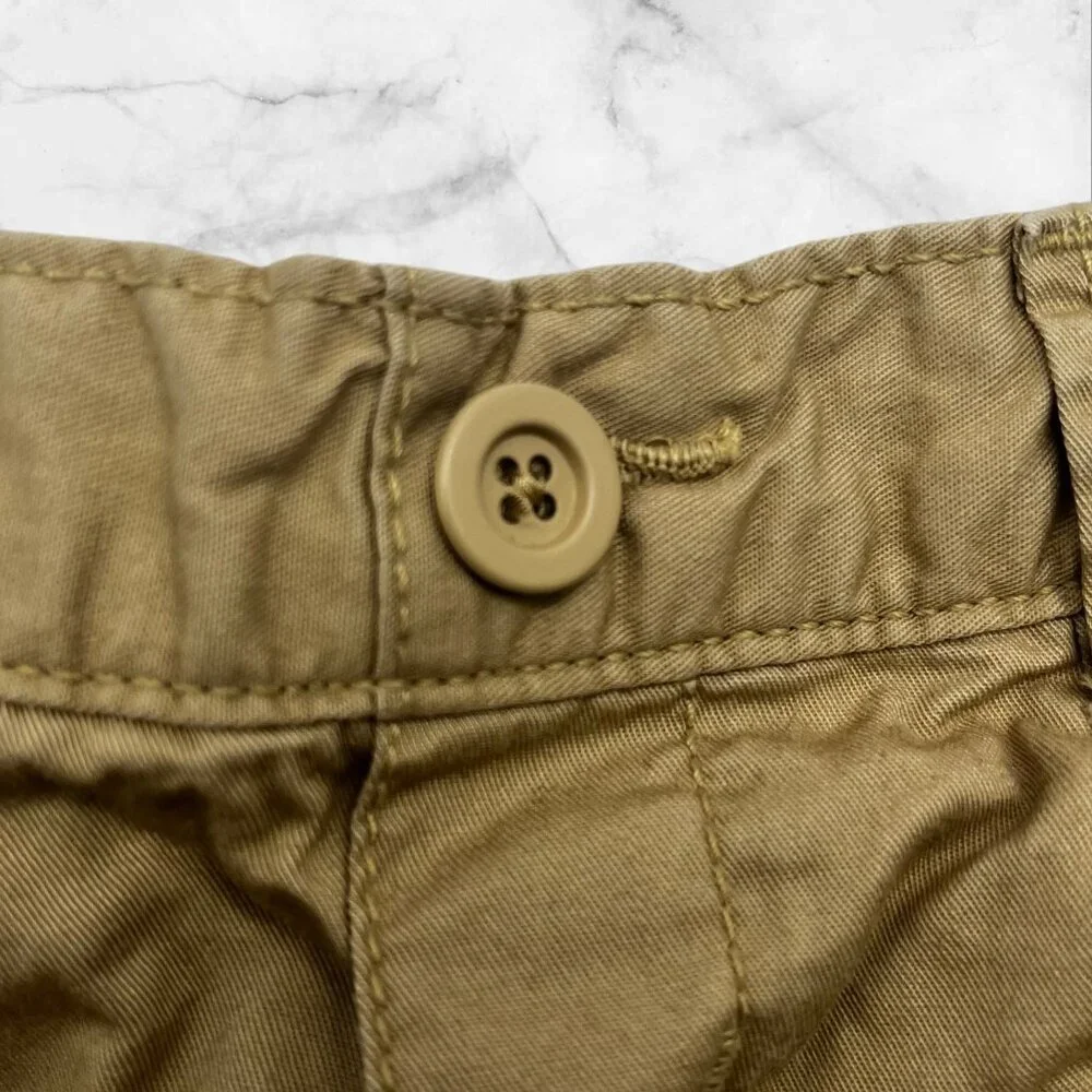 Old Navy‎ Toddler Girl 2T Adjustable Shorts Khaki 100% Cotton